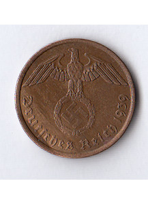 1939 - 2 Pfennig Rame Zecca A BB